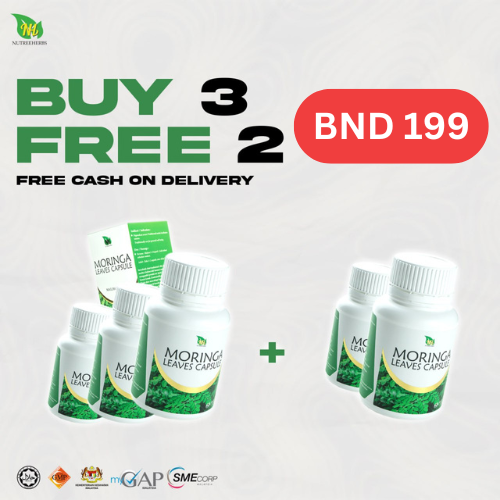 3 FREE 2 BOTOL MORINGA